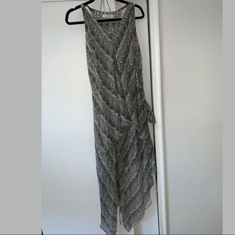 Robert Rodriguez Python Print Handkerchief Dress - image 2